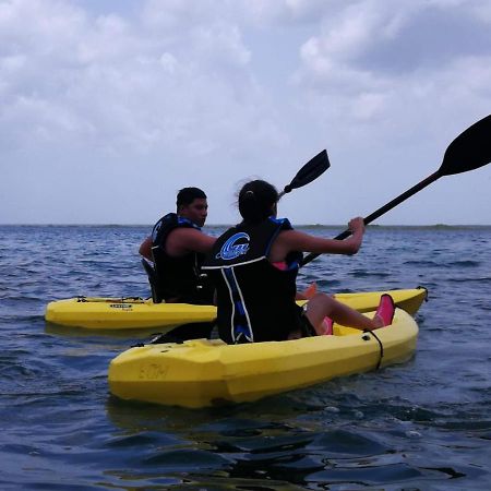 Cabanas Marias Lakefront Hotell Bacalar Eksteriør bilde