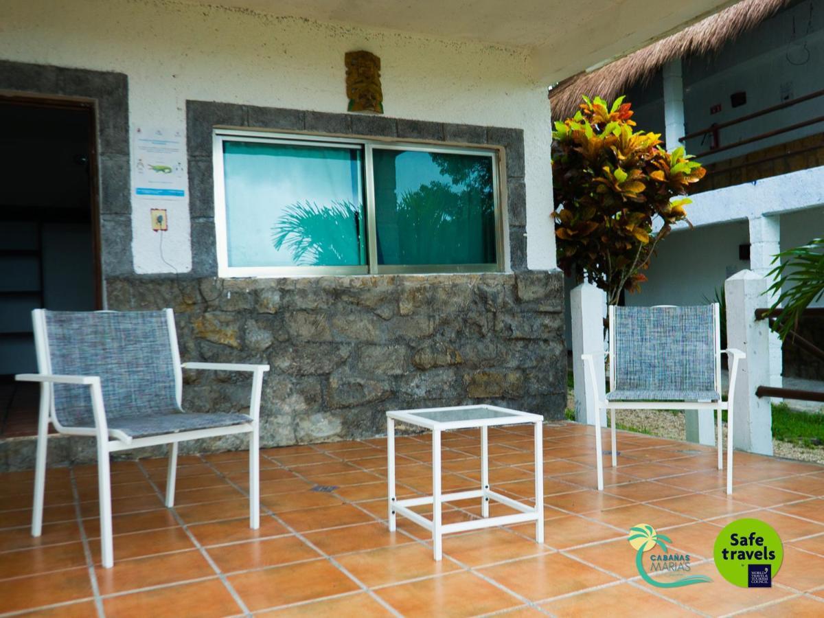 Cabanas Marias Lakefront Hotell Bacalar Eksteriør bilde